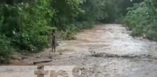 Clima lluvioso en comunidades de la Isla de Ometepe