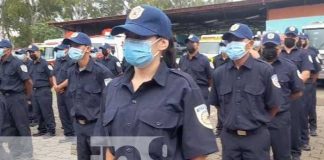 Capacitación para bomberos en Nicaragua