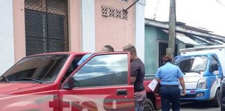 Encuentran camioneta en abandono en Diriamba, Carazo