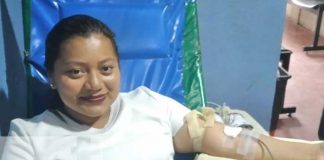 Donación de sangre en Boaco