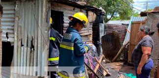 Incendio afecta una vivienda en Juigalpa, Chontales