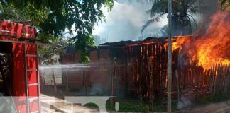 Incendio consume una vivienda en Somoto, Madriz