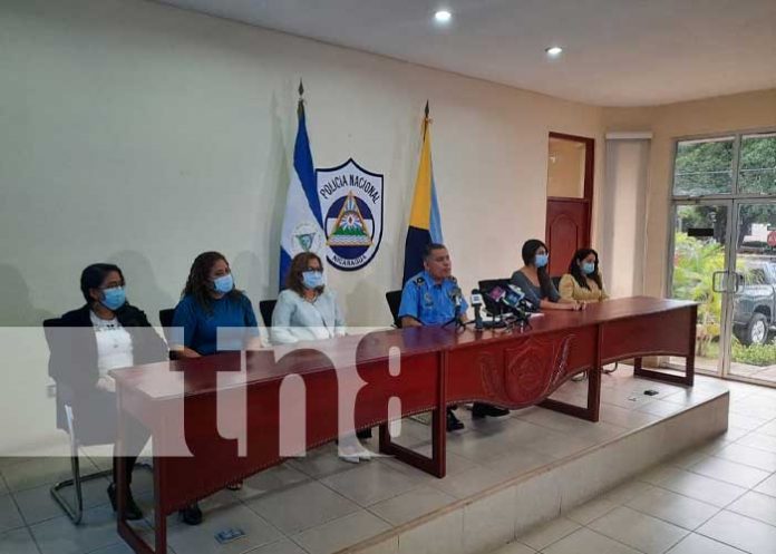 Presentación policial de informe de juventud y adolescencia en Nicaragua