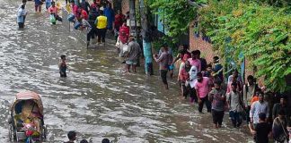 Se cree que continúen las fuertes lluvias en Bangladés