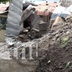 Afectaciones de viviendas por lluvias en Boaco