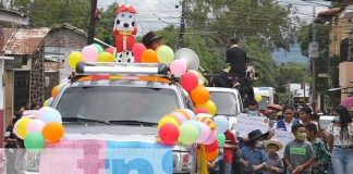 Celebración con niños y niñas desde Somoto, Madriz