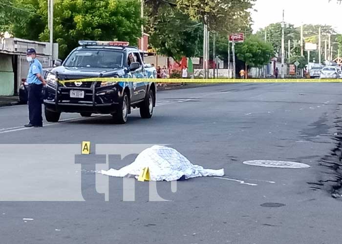 Anciano que encontraron fallecido en una calle de Managua