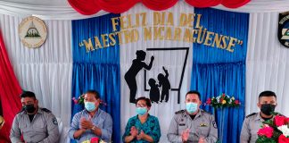 Sistema Penitenciario de Waswali, Matagalpa, celebró ayer el Día del Maestro nicaragüense