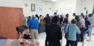 Pago de pensiones en Jinotega