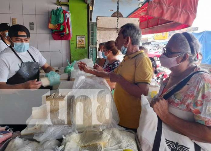 Buen precio del queso en mercados de Nicaragua