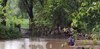 Río donde pereció un joven en Acoyapa, Chontales