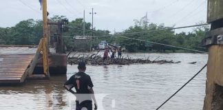 Crecida del Río Wawa en el Caribe Norte de Nicaragua