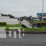 Accidente de tránsito en la Rotonda de Metrocentro, Managua