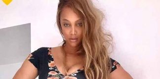 ¡Sin miedo a nada! Tyra Banks es vista cómoda y sin maquillaje