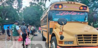 Policía de Masaya investiga la muerte de hombre tras caer de bus