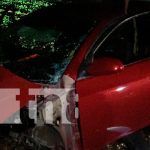 Conductor vive de milagro luego de fuerte accidente en Chinandega