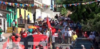 Boaco realiza caminata en vísperas del 19 de julio