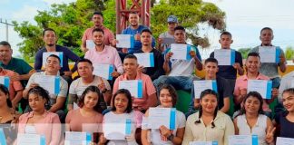 INATEC entrega certificados de distintos cursos técnicos en Matiguás