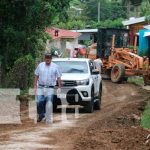 Inicia construcción de calle adoquinada en Siuna