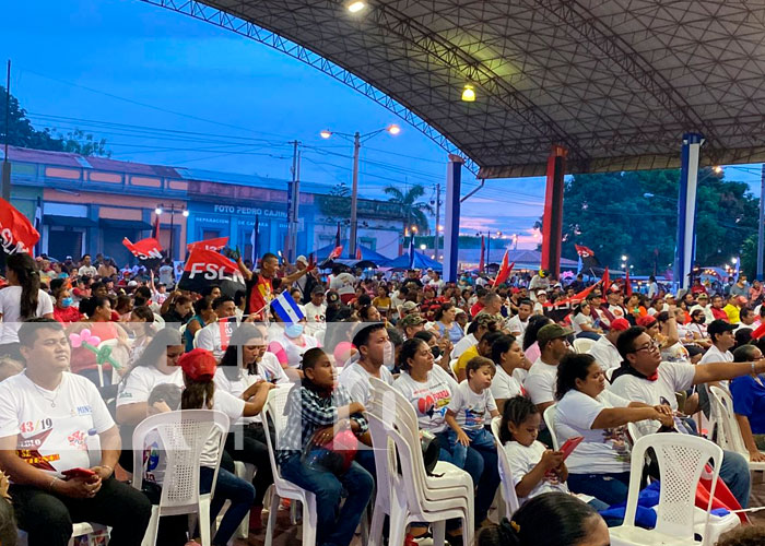 Chinandega participó de manera virtual del acto central del 43/19