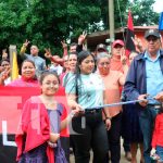 Andén peatonal lleva alegría a pobladores de Siuna