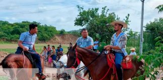 Realizan tradicionales carreras de cinta en Somoto