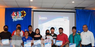 INATEC-Chinandega entrega reconocimiento a estudiantes destacados