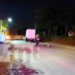 Hombre muere tras ser arrollado por el conductor de un camión en Managua