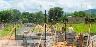 Avanza en Ocotal construcción de viviendas del Programa Bismarck Martínez