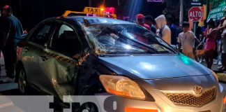 Motociclista pierde la vida tras estrellarse contra un taxi