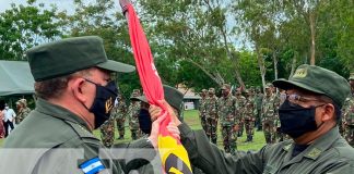 Chontales: Realizan traspaso de Mando en el Quinto comando militar regional