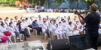 Managua: Hospitales conmemoran aniversario del Cmdnte. Julio Buitrago