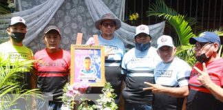 Masaya homenajea al teniente Gabriel Vado Ruiz, héroe de la paz