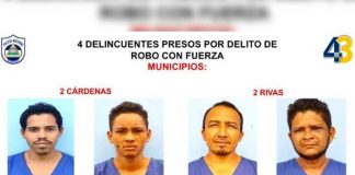 10 presuntos delincuentes enfrentarán a la justicia en Rivas