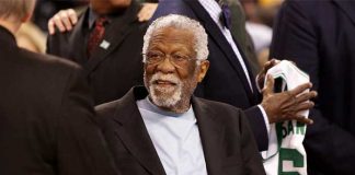 bill, russell, baloncesto, nba, basketball