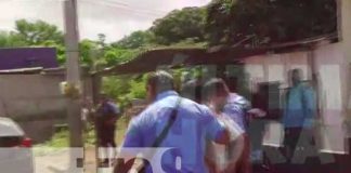 Momentos de captura de homicida en Managua