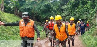 Ejercicio de Protección a la Vida en Juigalpa, Chontales