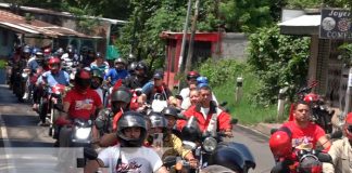 Boaco celebra el Día de la Alegría con una caravana de motocicletas