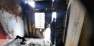 Incendio deja grandes afectaciones en una vivienda de Ciudad Belén, Managua