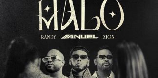 Anuel AA, lanzó "Malo" en colaboración con Zion y Randy