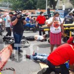 Accidente de tránsito en sector de El Arbolito, Managua