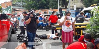 Accidente de tránsito en sector de El Arbolito, Managua