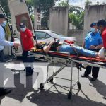 Accidente de tránsito en sector de los Juzgados de Managua