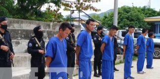 Captura de presuntos delincuentes en Nueva Segovia