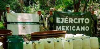 Desmantelan al menos 129 laboratorios de droga en México