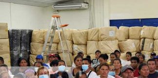 Materiales de pesca para familias en el Caribe