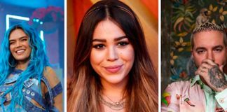 Artistas con más nominaciones en premios "Karol, Balvin"