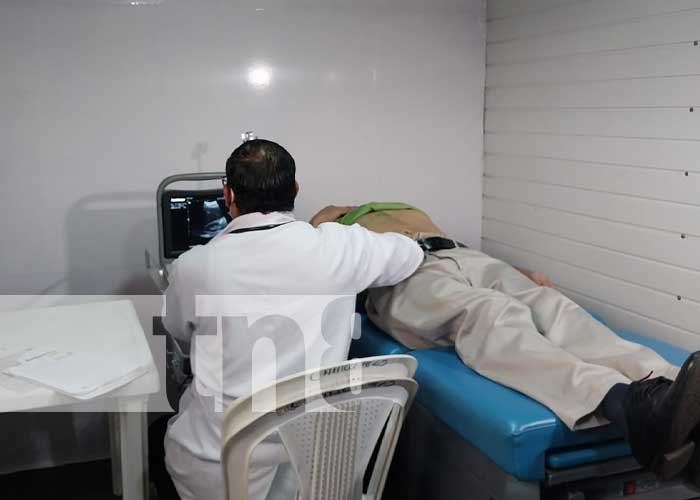 Jornada de salud en el barrio René Cisneros, Managua