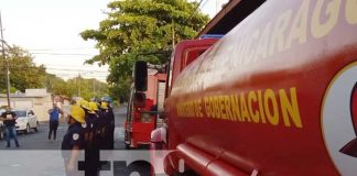 Salen camiones de bomberos hacia San Dionisio, Matagalpa