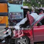 Mortal accidente de tránsito en carretera a La Concepción